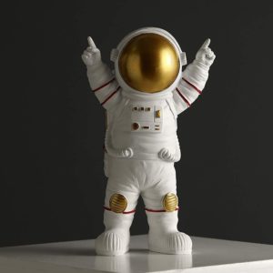 astronaute figurine déco chambre enfant sur l'espace